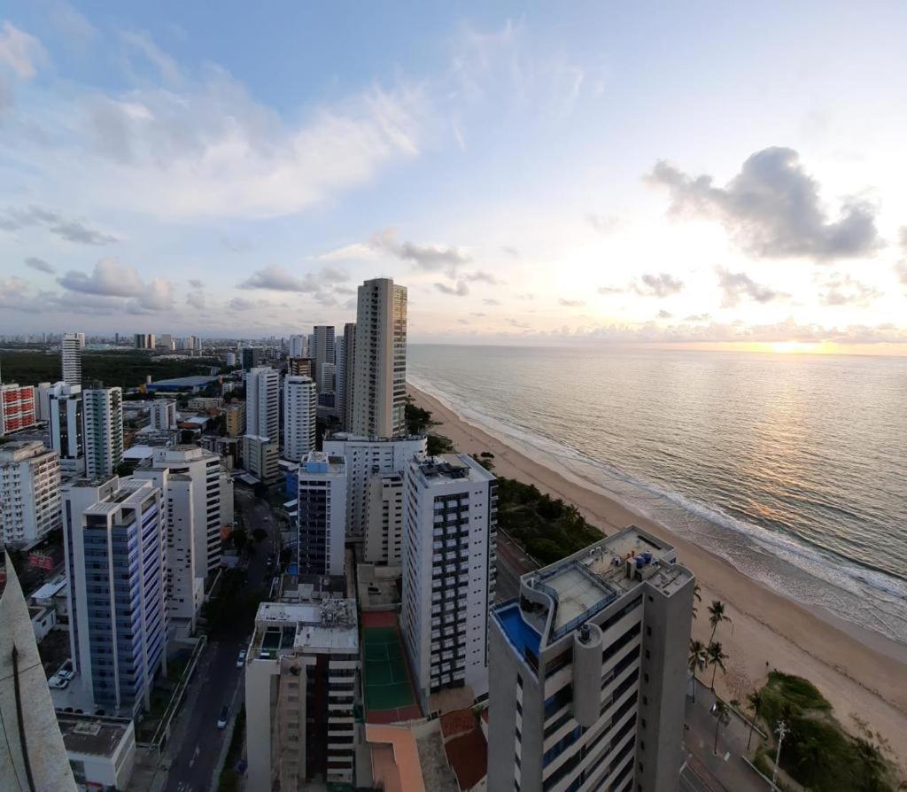 Apartamento Beira Mar Com 2 Quartos เฮซิเฟ ภายนอก รูปภาพ